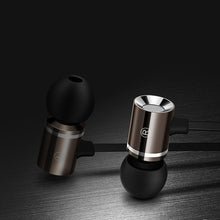 Metal Earphone Wire Bass Stereo Headset Hands free Headphone Sports Earbuds In Ear With Micro for Xiaomi Mobile Phone iPhone 7 6