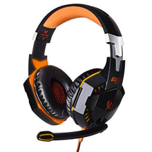 High quality Kotion EACH G2000 Deep Bass Gaming Headset Earphone Headband Stereo Headphones with Mic LED Light for PC Gamer