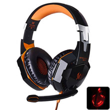 EACH G2000 Deep Bass Game Headphone Stereo Surrounded Over-Ear Gaming Headset Headband Earphone with Light for Computer PC Gamer