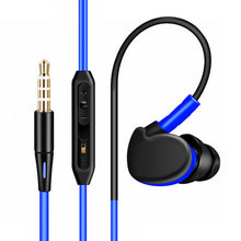 2017 Sport Headphones Waterproof Earphones Running Sweatproof Stereo Bass Music Headset With Mic For All Mobile Phone 4 color