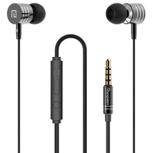 3.5mm metal earphones stereo bass in-ear earphone headphone headsets with mic vol +/- for iphone 5 5S 6 Samsung mp3 player