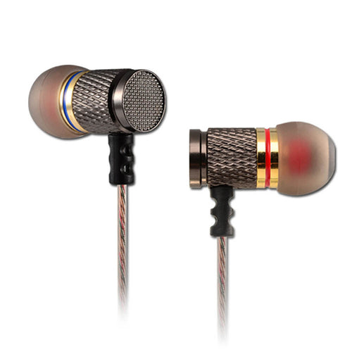 KZ ED2 Stereo Metal Earphone Noise Cancelling Earbuds In Ear auricolare DJ XBS BASS Earphone HiFi Ear fone Jan13