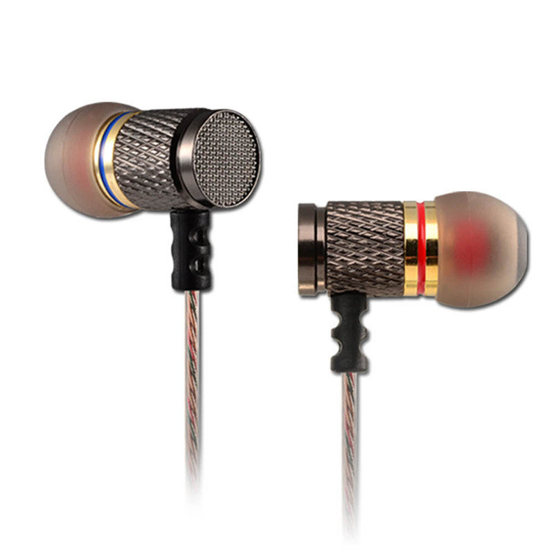 KZ ED2 Stereo Metal Earphone Noise Cancelling Earbuds In Ear auricolare DJ XBS BASS Earphone HiFi Ear fone Jan13