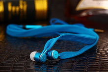 MOONBIFFY Metal Shoelace Earphone Heavy Bass Headset Noise Canceling Earbuds for Mobile Phone iPhone PC Hi-fidelity Soun
