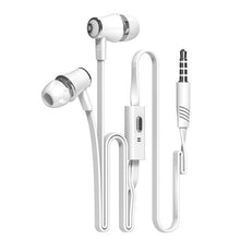 3.5mm In-ear Earphones Super Bass Metal Earphone Earbud Mic Headset Noodles Cable 1.2m Loudly for iPhone Samsung etc