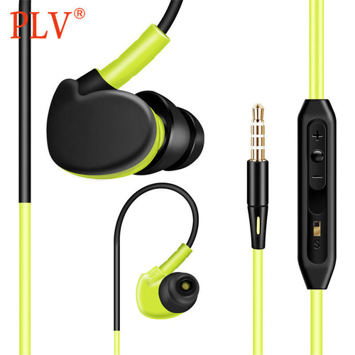 Sport Headphones With Microphone Earbuds Premium 3.5mm Heavy Bass Fashion Headphone Headset Mp3 Waterproof Headphones Earphones